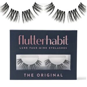 Flutter Habit The Original Luxe Faux-Mink Eyelashes - Black